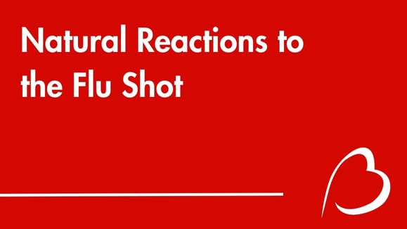 Play YouTube Video - Natural Reactions to Flu Shot