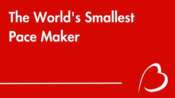 Play YouTube Video - The World's Smallest Pace Maker