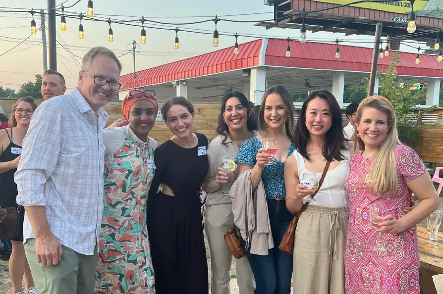 Residents Reception outside at Nativ Brewery