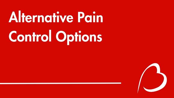 Play YouTube Video - alternative pain control options