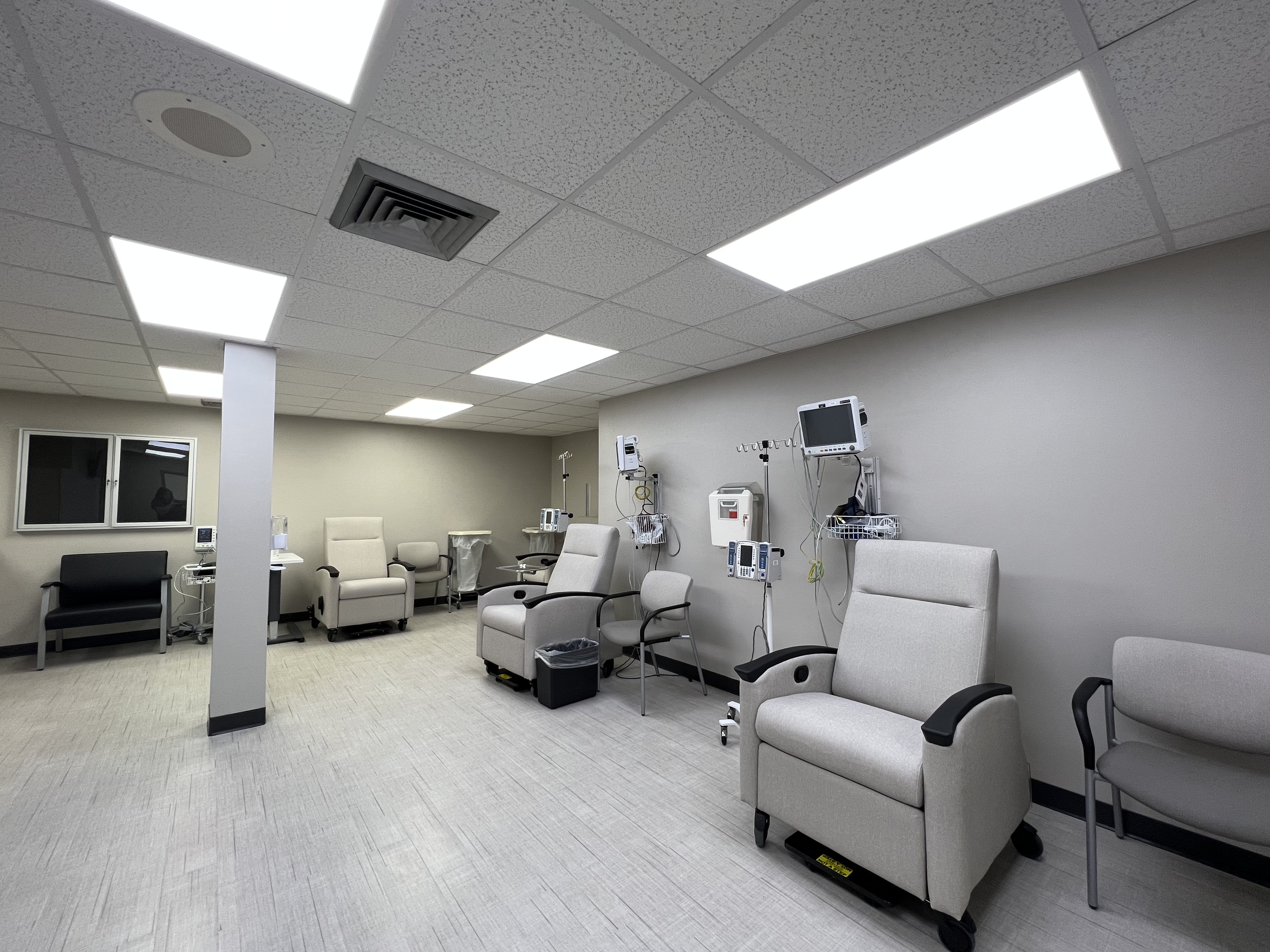 interior of Five Rivers infusion center