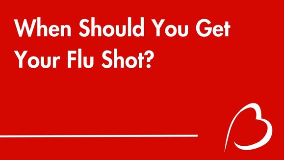 Play YouTube Video - When Should You Get Your Flu Shot?